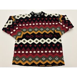 Women's Vintage Moda Internacional Forelli Sweater VTG Patterned Sweater Size L